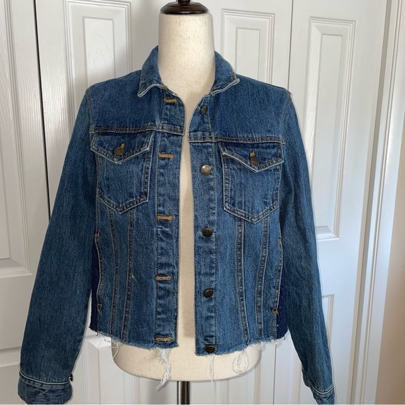 Free People Jackets & Blazers - Free people  jacke denim size s